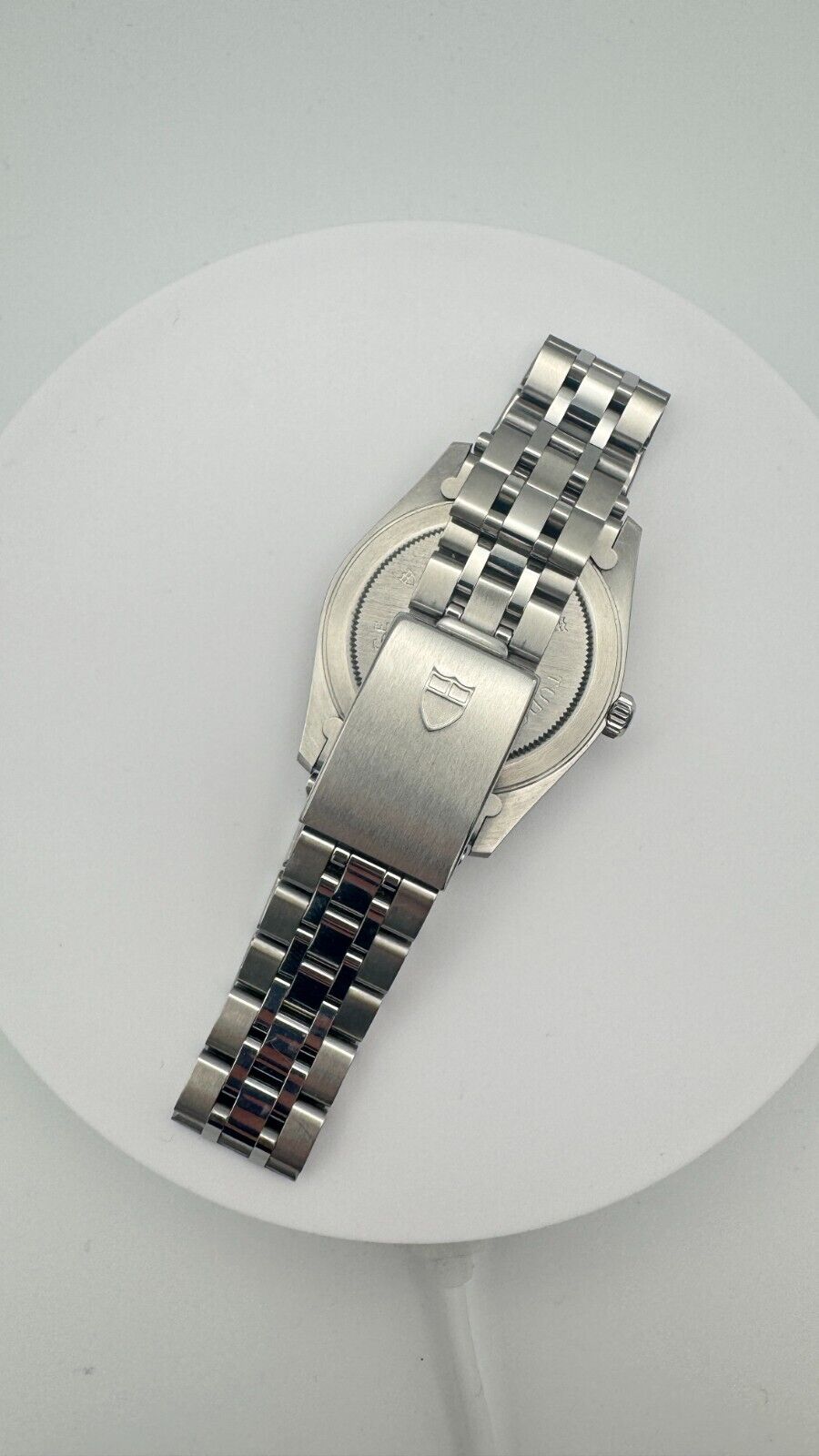 Tudor Prince Date 34mm Silver Dial Automatik-Armbanduhr aus 2018 (Ref. 74034)