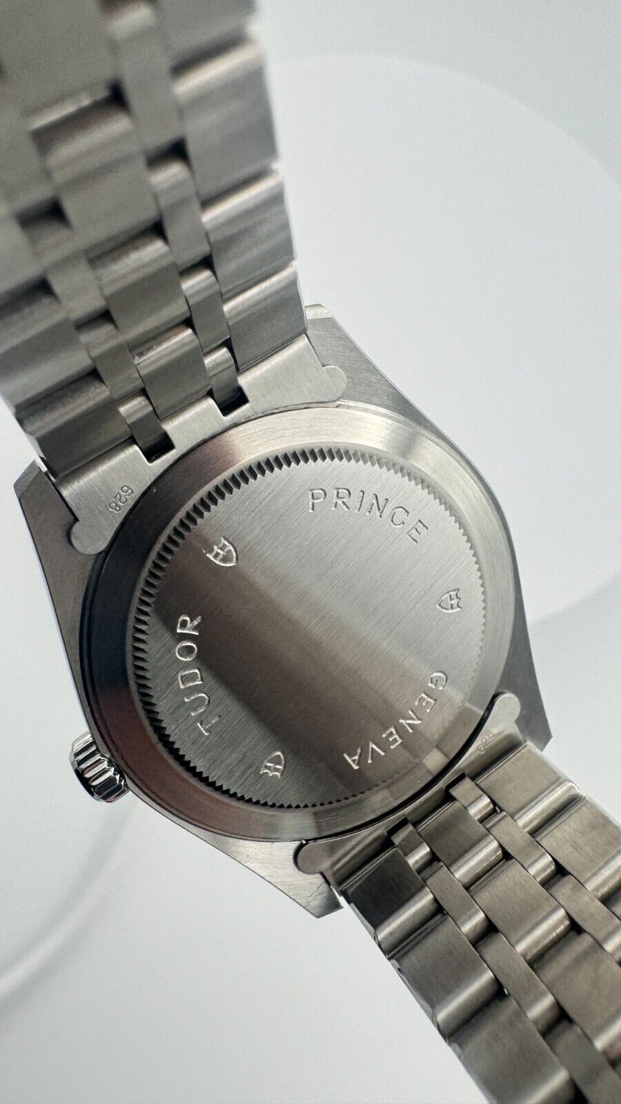 Tudor Prince Date 34mm Silver Dial Automatik-Armbanduhr aus 2018 (Ref. 74034)